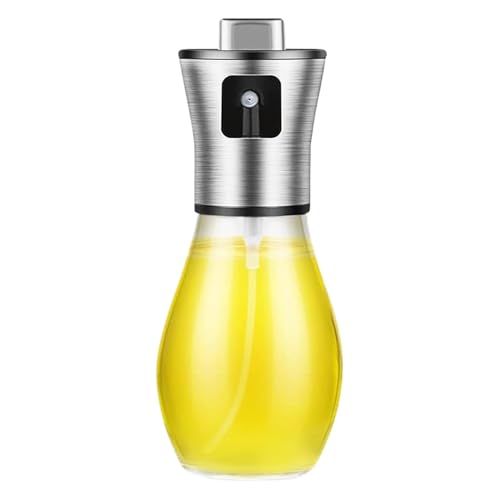 Rociador de Aceite para Cocina,Botella Pulverizadora De Niebla 200ml - Dispensador De Aceite De Oliva Recargable Accesorios Cocina Con Accesorios Funnel Para Viajar Acampar Freidora De Aire