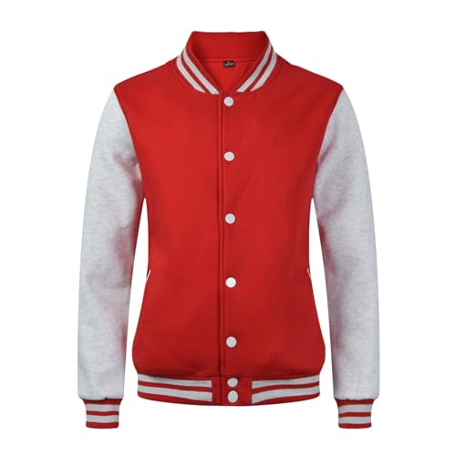 Veste de baseball en velours à col montant pour vos sorties urbaines