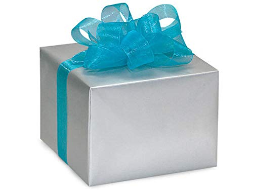 Metallic Solid Silver Wrapping Paper - 16 Foot Roll