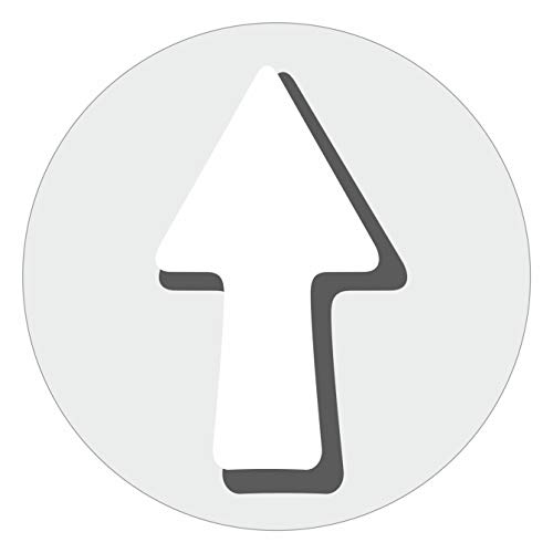 Flèches autocollantes de signalisation et d'orientation pour intérieur ou extérieur (20 flèches) - Directions, parcours fléché, indications