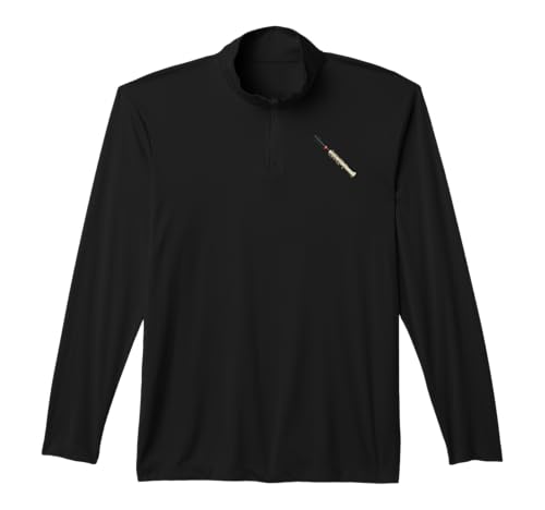 Flutophone Musical Instrument Wind Musician Flutophone Performance Quarter-Zip Top