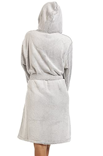 Camille-Womens-Supersoft-Deep-Pile-Pink-and-Grey-Fluffy-Hooded-Bathrobes