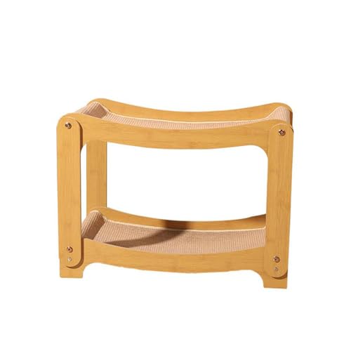 猫爪研ぎベッド 双層 ソファ型 夏用 通気性 かわいい ラウンジチェア 小型〜大型猫対応 大空間 サイザル麻 丈夫 ペットベッド 軽量 洗える 繰り返し使える 多用途 ギフト対応