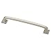Franklin Brass P29613K-SN-B 4" (102mm) Square Feet Pull, 4 inch/10 Piece, Brushed Nickel, 10