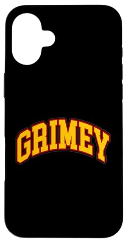 Coque pour iPhone 16 Plus Grimey, chemise Grimey, rétro, hip-hop, shiesty, grimy capuche