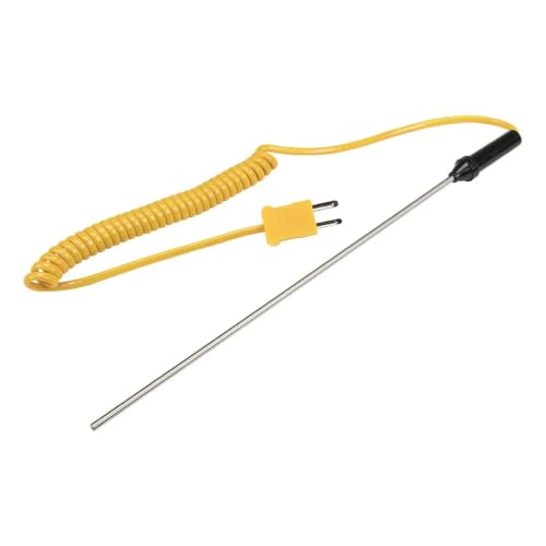 Termopar tipo K de 200mm para un control térmico preciso con cabezal 1