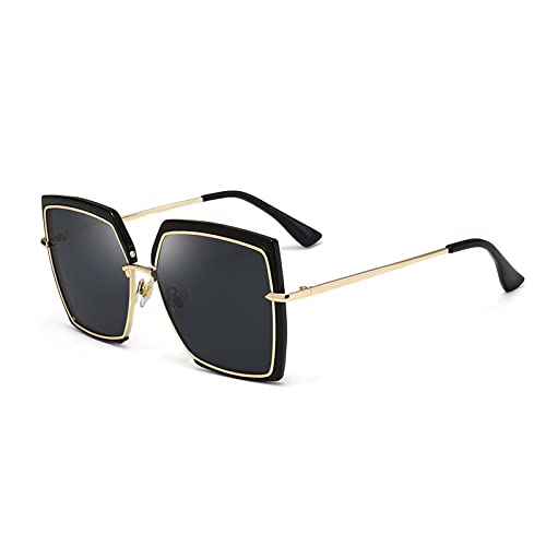 Big Frame Sunglasses Women Gradient Sun Glasses Female Mirror Ladies Shades Glasses