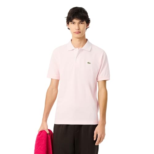 Image of Lacoste Men's Solid Classic Fit Polos