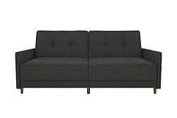 DHP Andora 76 Inch Futon Sofa Bed, Modern Upholstered Couch