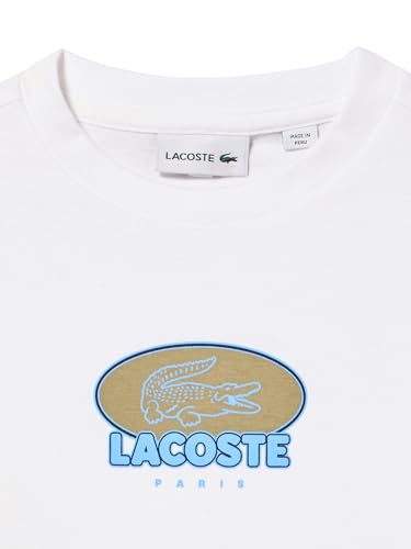 Lacoste Boys' Long Sleeved Badge Print T-Shirt2