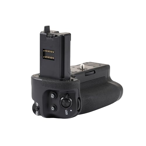 Poignée verticale Sony A1 II A9 III, grip de remplacement VG-C5 pour deux batteries
