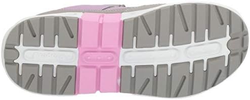 Propet Women's Matilda Strap Shoe, Grey/Pink, 09 D US | Image 3