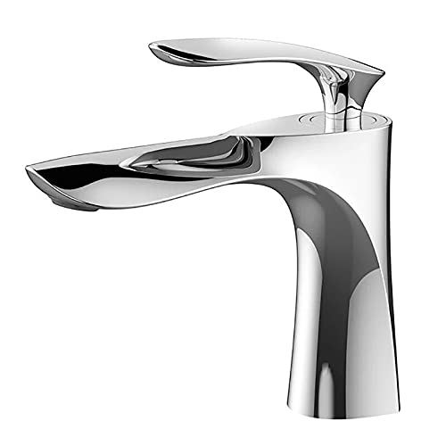 Robinet de salle de bain noir mitigeur de lavabo pour évier moderne