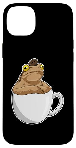 かえる コーヒー豆 マグカップ スマホケース iPhone 14 Plus 用