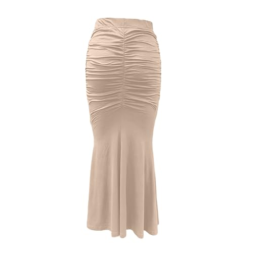 Elegant Fishtail Skirt for Women High Waisted Party Long Skirts Casual Summer Spring Maxi Going Out Outfits4