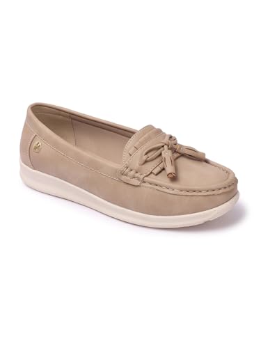 Image of Elle Women ComfortableFlats Square Toe Slip-Onfashion Shoes for Daily use, Office use, Casual use