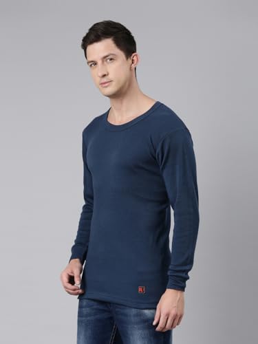 Image of Rupa Jon Men Thermal Vest | Premium Innerwear for Winter |Round Neck, Full Sleeve Soft, Lightweight & Warm Thermal Vest for Men | Snug Fit Cold Weather Essential | Pack of 1