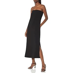 Theory Women’s Crepe Strapless Maxi Dress