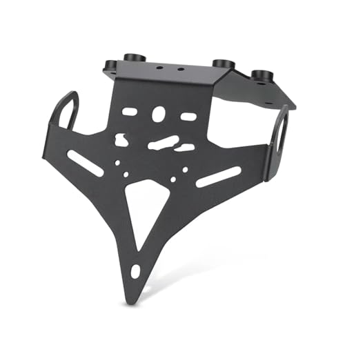 Support de plaque immatriculation avec rangement d'angle pour Tenere 700