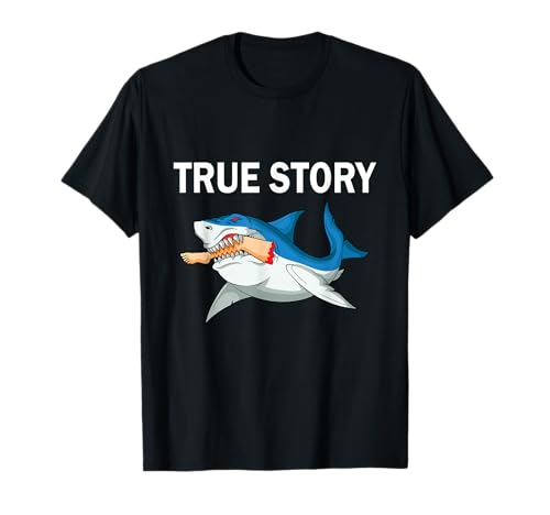 True story shark leg amputee survivors after surgery T-Shirt