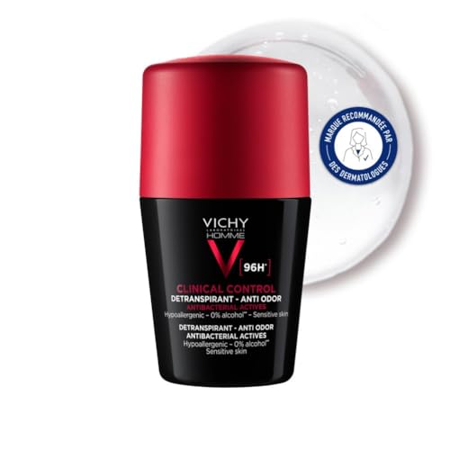 Déodorant Homme Détranspirant Anti odeur Clinical Control Vichy Laboratoires Le Roll on - vue 7