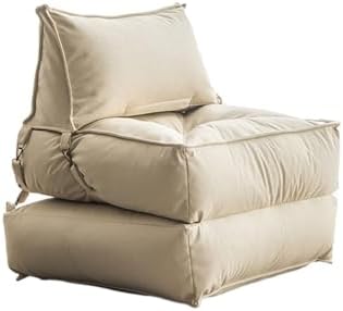 Beanbag Sofa Chair Single Folding Recliner Back Couch Tatami Balcony image 3