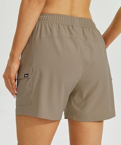 Willit Women's Shorts Hiking Cargo Quick Dry Golf Active Athletic Shorts 7" Lightweight Summer with Pockets3