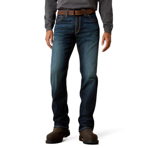 ARIAT Men's MNS Fr M4 RLX Str Dlt BSC Bt Ct Jn Lsn Jeans, Lassen, 46W x 30L