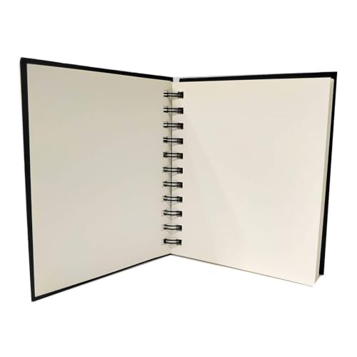 Image of BRUSTRO Artist Metallic Colour Pencil Set of 12 Shades, 3.3mm Lead with Wiro Bound Sketch Book, A5 (5.8x8.3 Inches), 120 Pages, 160 GSM | Ideal for Drawing, Sketching, Shading,Mandala Art