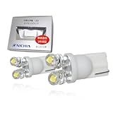 3年保証 トヨタ カローラスポーツ GRカローラ 専用 ナンバー灯 日亜化学製 LED T10 2個セット 車検対応 日本製 ライセンスランプ (2発タイプ)