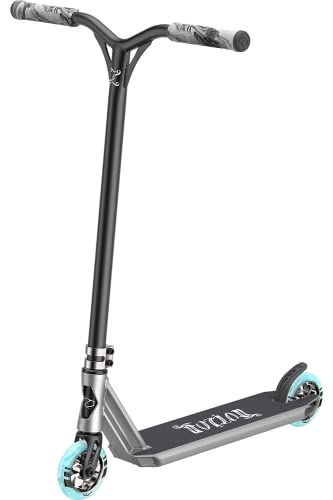 Fuzion Pro Scooters Z300 Patinete Freestyle - Patinetes Freestyle - Stunt Scooter - Patinetes de Acrobacias (Plateado)