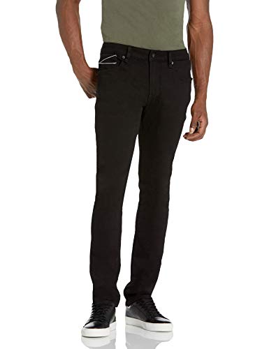 Cult of Individuality Men's Tall Size Rocker Slim, Black, 33