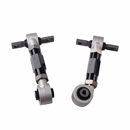 frperce Adjustable Rear Racing Suspension Camber Kit Control Arm Rear Camber Arms Kit Compatible with Civic Del Sol 1988-1991 Crx Acura Integra