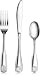 New Star Foodservice 58901 Shell Pattern, Stainless Steel, 36 piece Flatware Set