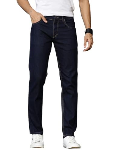 Thomas Scott Mens Mid Rise Clean Look Slim Fit Jeans
