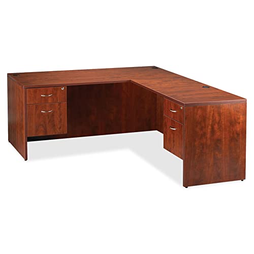 Lorell Desk Shell, 72 By 36 By 29-1/2-Inch, Cherry #TOP6