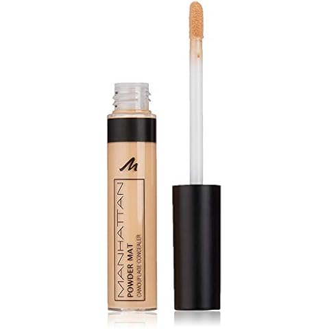 Manhattan Powder Mat Camouflage Concealer, 200 Light, Mattierender Creme-Concealer Cover