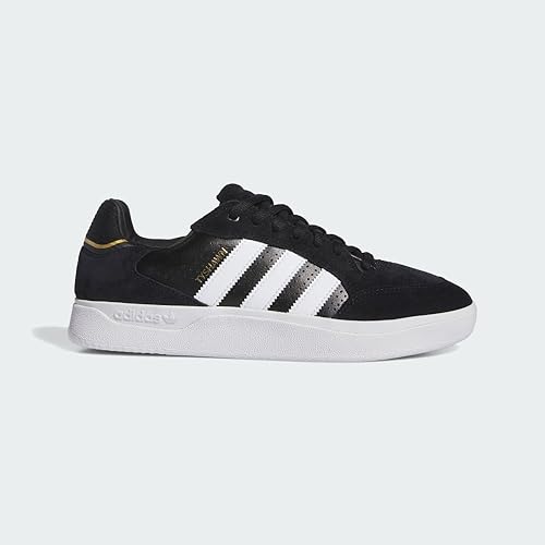 Adidas Tyshawn Low Shoes - Core Black/Cloud White/Gold Metallic2