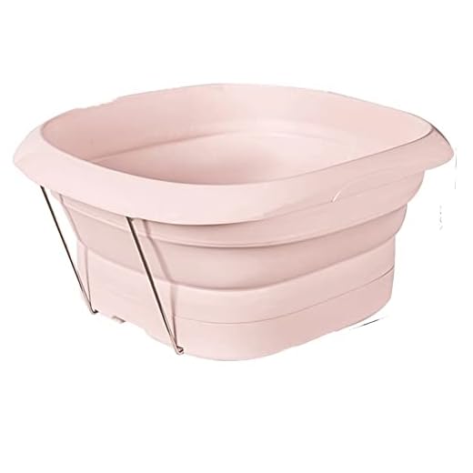 Fotbad Fotbad fotbad med rullar fotbad for blötläggning och dekompression bärbar vikbar fotbad (Color : B)