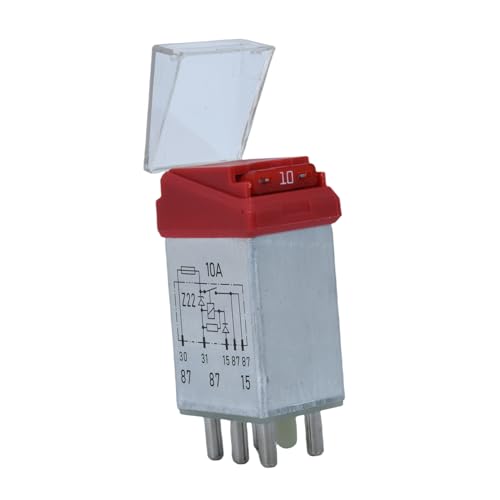 Puruoda 2015400845 Overload Protection Relay Compatible with Mercedes W124 W126 W201 R107 W201 Suitable for Most Models of R107, W123, W124, W126, W201, W460, W461 1265404745