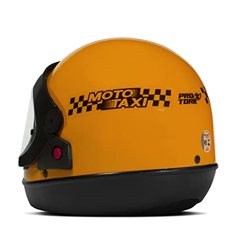 Pro Tork Capacete Sport Moto Taxi 60 Laranja