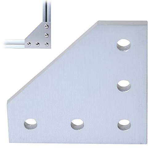 Boeray 40S-L SHAPE KIT-4PCS T Slot L Shape Joining Plate And 20Pcs M8X12 Hex Screw And 20Pcs T Nut thumb #2