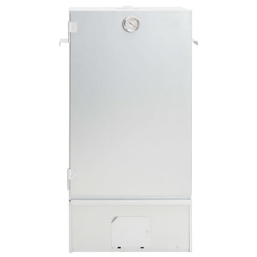 vidaXL Horno ahumador de BBQ con generador humo frío acero galvanizado