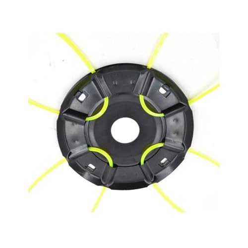 VZVASQW 4ライン付きガソリンリチウム草刈り機ヘッドに適合交換用刈払機部品(25.4mm)