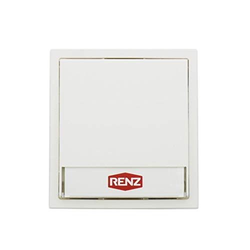 Preisvergleich Produktbild RENZ Tastenmodul mit 1 Klingeltaster weiß RENZ Nummer 97-9-85269