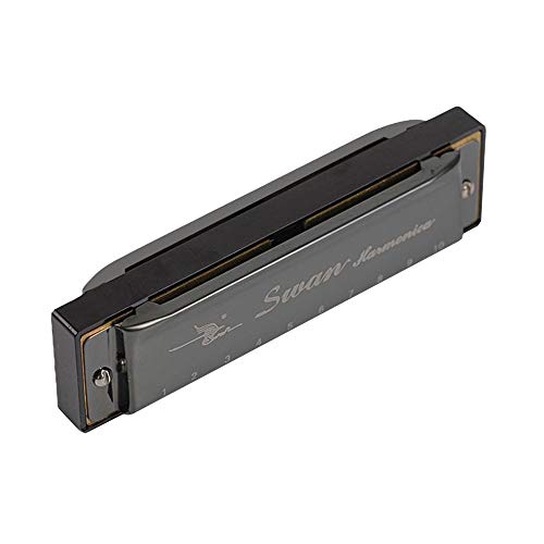 SHUIYUE SW1020-7 10 Trous 20 Tons Blues Harmonica diatonique Clé de l’orgue à Bouche C avec étui ABS Harmonica de… - Les Beatles, Paul McCartney, John Lennon, RIngo Starr, George Harrison SHUIYUE SW1020-7 10 Trous 20 Tons Blues Harmonica diatonique Clé de l'orgue à Bouche C avec étui ABS Harmonica de… – Image 3