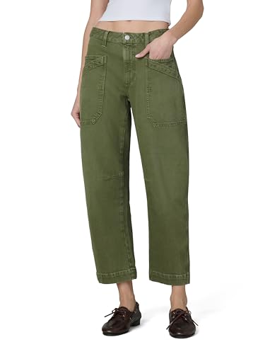 Joe's Women's The High Rise Double Pocket Barrel Jean
