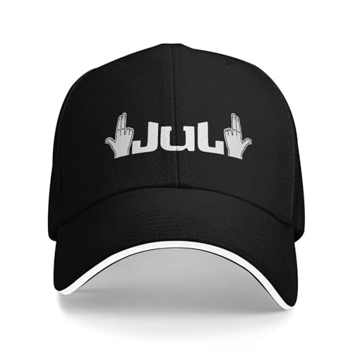 Casquette de baseball JuL style sandwich pour hommes et femmes