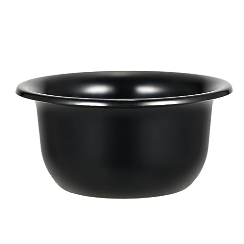 DEARMAMY Ciotola Per Sapone Da Barba Plastica Ciotola Da Rasatura Resistente E Infrangibile Per Sapone Da Rasatura E Pennello Design Elegante Accessorio Per Uomo