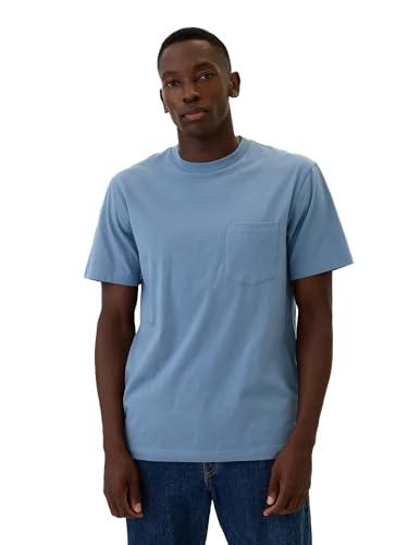 GAP Mens Pocket Tee Bainbridge Blue 117 V2 XS | Amazon.com
